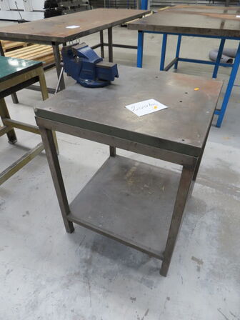 Svejsebord 200 kg med skruestik