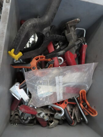 Palle med spænder/klæmmer