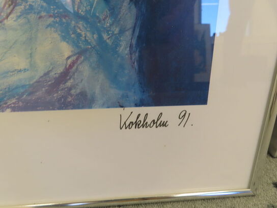 2 stk. Billeder i rammer