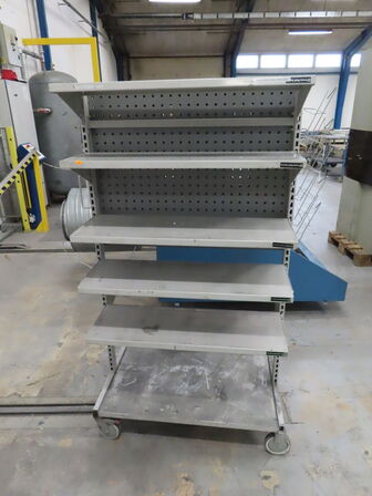 Værkstedsreol på hjul