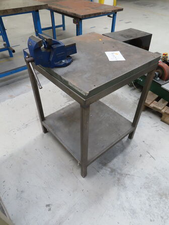 Svejsebord 200 kg med skruestik