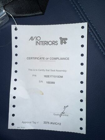 Dobbelt flysæde AVIO INTERIORS