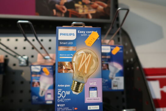 7 stk. pærer PHILIPS Smart LED