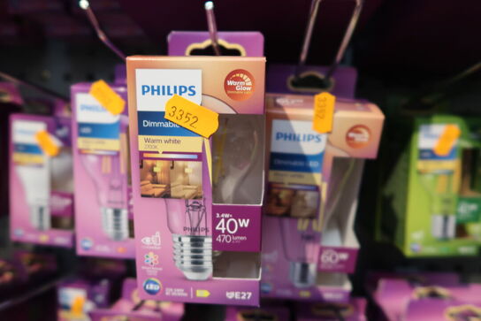 24 stk. pærer PHILIPS LED