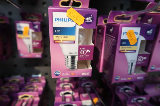 37 stk. pærer PHILIPS LED