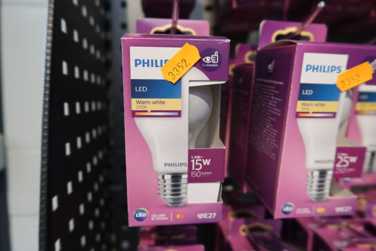 24 stk. pærer PHILIPS LED