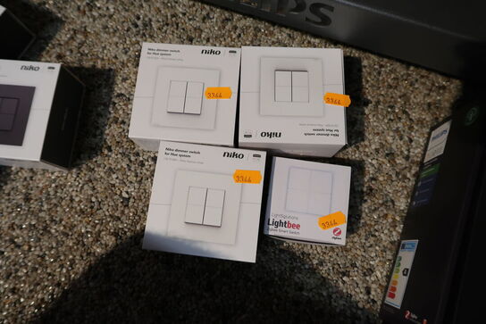 4 stk. dimmer switch NIKO