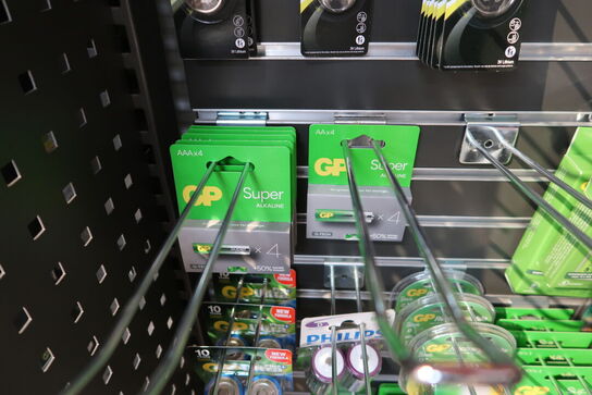 Div. Batterier GP, VARTA, PANASONIC, PHILIPS