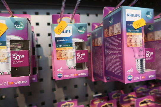 19 stk. pærer PHILIPS LED