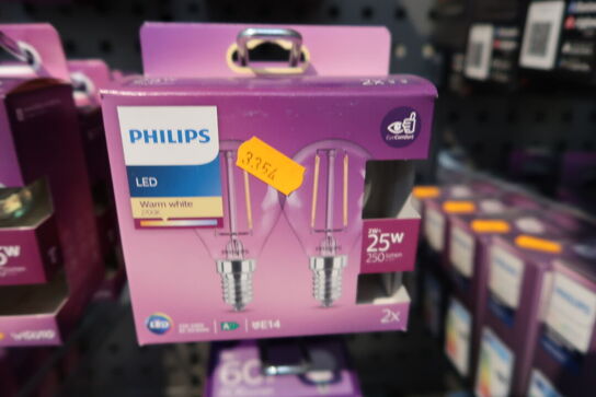 40 stk. pærer PHILIPS LED