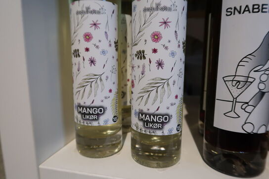 7 stk. mango likør