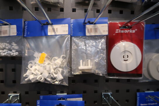 Div. Strikpropper, mellemled, afbryder m.m. GN BELYSNING