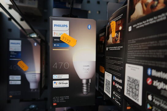 3 stk. pærer PHILIPS HUE White 470