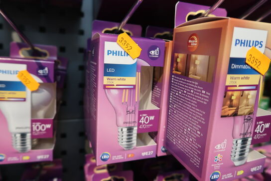 24 stk. pærer PHILIPS LED