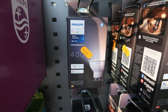 2 stk. pærer PHILIPS HUE White Ambiance 400