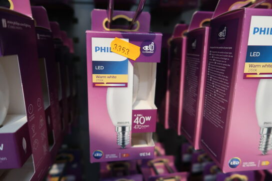 37 stk. pærer PHILIPS LED