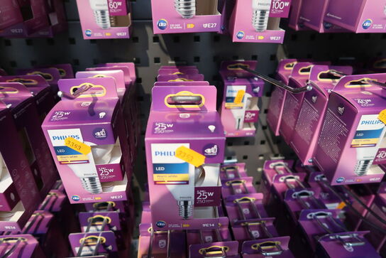 37 stk. pærer PHILIPS LED