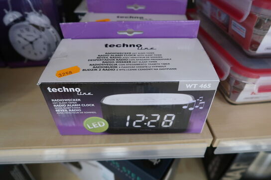 Vækkeur TECHNO LINE WT 465