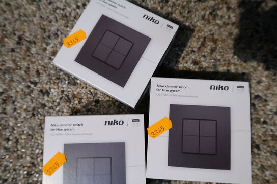 3 stk. dimmer switch NIKO