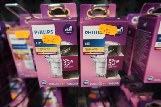 40 stk. pærer PHILIPS LED