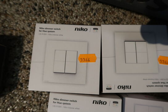 4 stk. dimmer switch NIKO