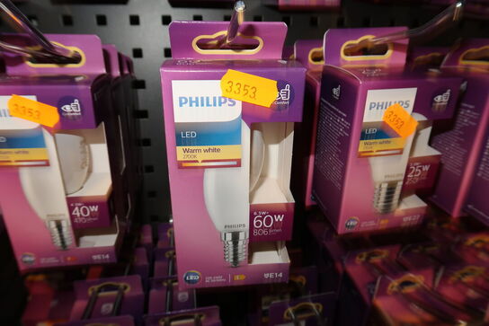 37 stk. pærer PHILIPS LED