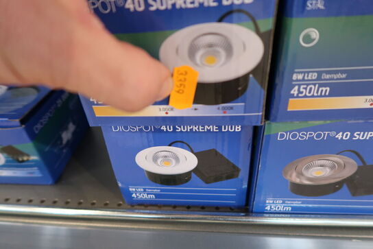 6 stk. spots DIOSPOT 40 Supreme Dob