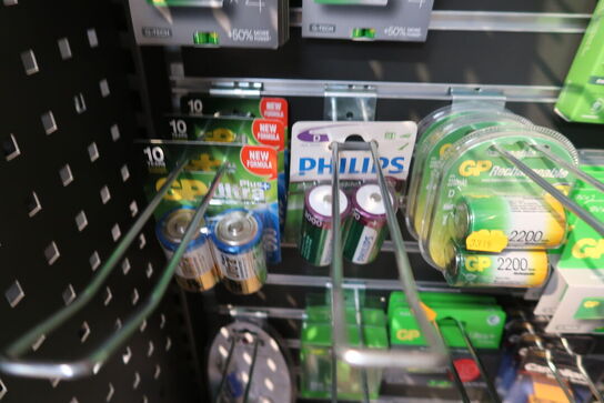 Div. Batterier GP, VARTA, PANASONIC, PHILIPS