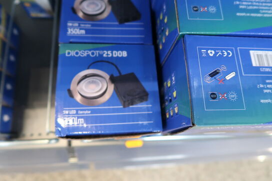 6 stk. spots DIOSPOT 25 Dob