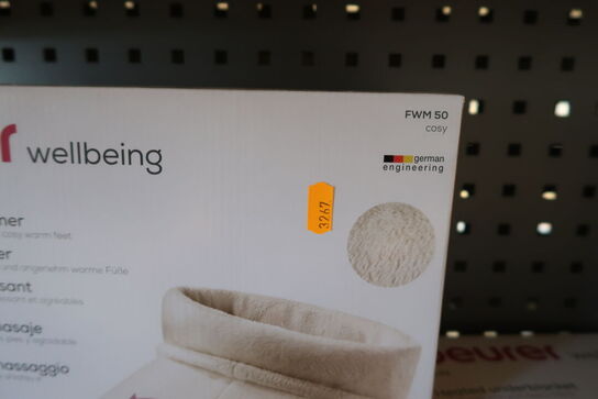 Massage og fodvarmer BEURER FWM 50