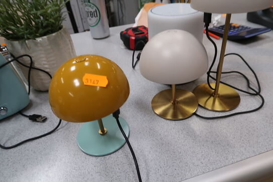 FM Radio samt div. Genopladelige lamper