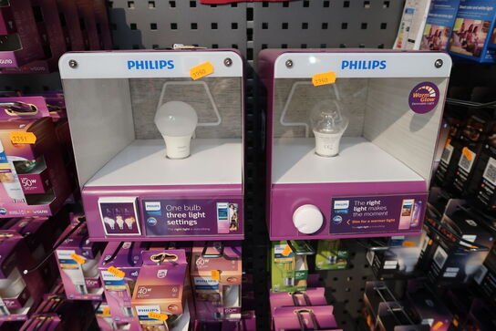 2 stk. pærer PHILIPS HUE