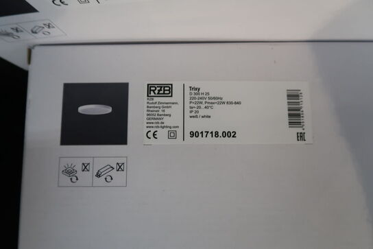 2 stk. loftlamper RZB Trixy