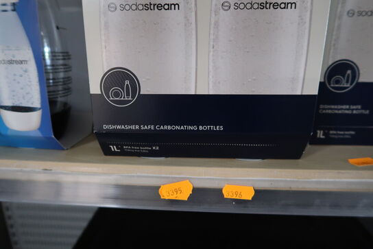 2 pakker med flasker SODASTREAM