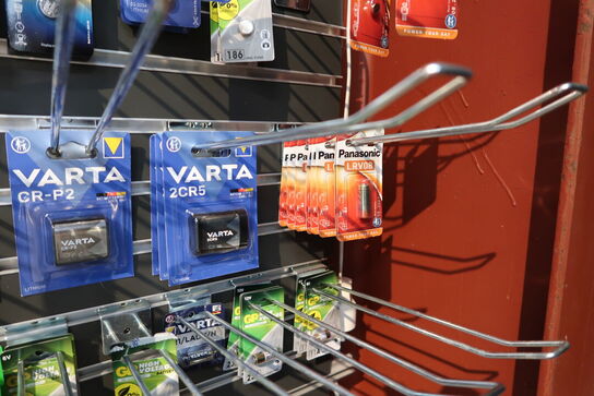 Div. Batterier GP, VARTA, PANASONIC, PHILIPS