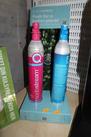 2 stk. patroner SODASTREAM