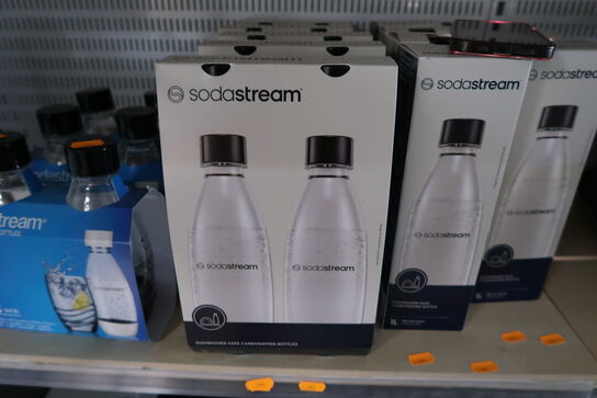 2 pakker med flasker SODASTREAM
