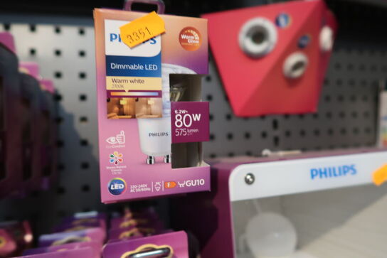 19 stk. pærer PHILIPS LED