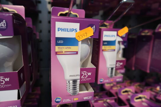 24 stk. pærer PHILIPS LED