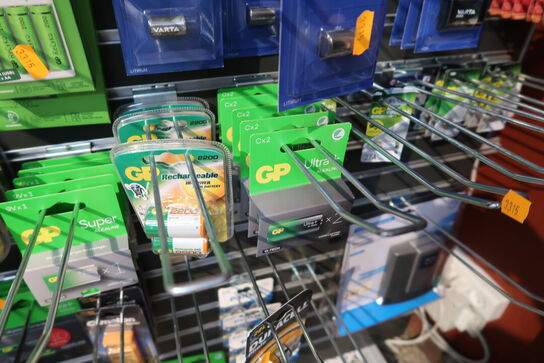 Div. Batterier GP, VARTA, PANASONIC, PHILIPS