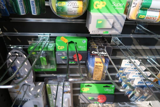 Div. Batterier GP, VARTA, PANASONIC, PHILIPS