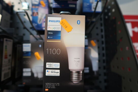 4 stk. pærer PHILIPS HUE White 1100