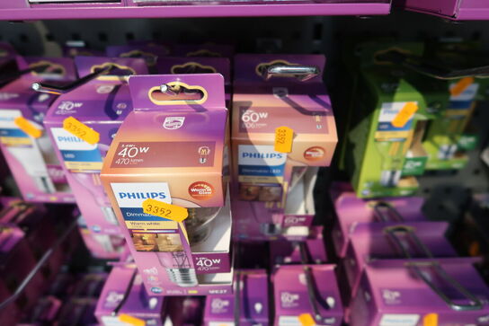 24 stk. pærer PHILIPS LED