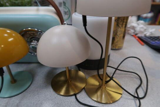 FM Radio samt div. Genopladelige lamper