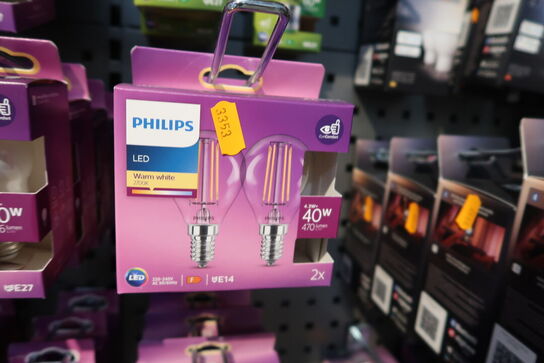 37 stk. pærer PHILIPS LED