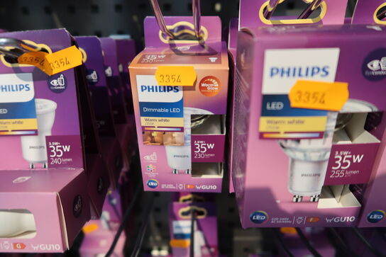 40 stk. pærer PHILIPS LED