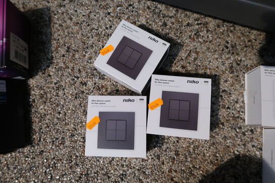 3 stk. dimmer switch NIKO