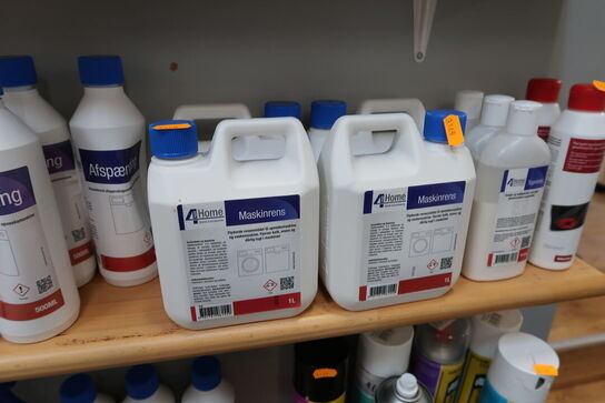 Hylde med maskinopvask, optigel, afpænding, maskinrens