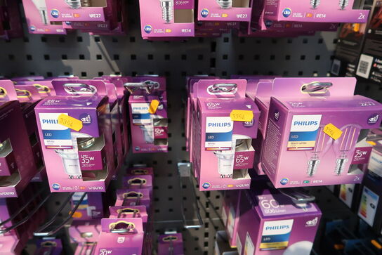 40 stk. pærer PHILIPS LED