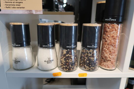7 stk. krydderier SPICE SPICE